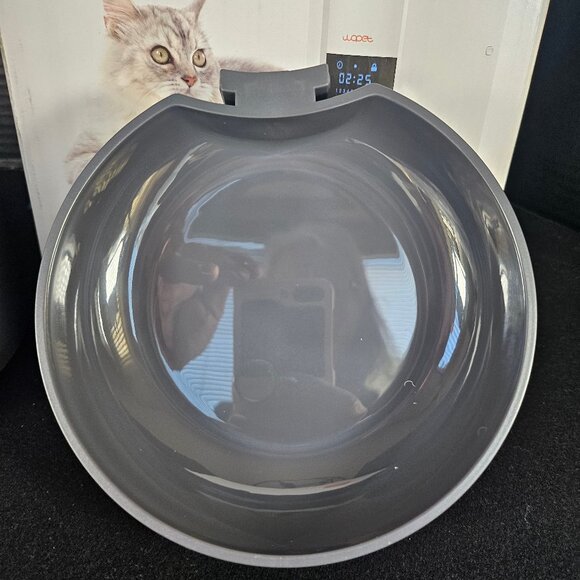 Grey Automatic Pet Cat/Dog Feeder Dispenser With Voice And Timer 5 L Food NIB - Picture 9 of 13